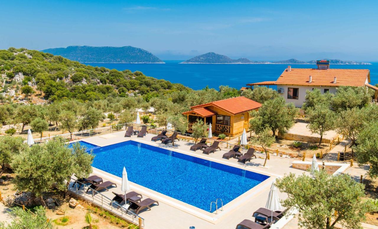 Doganin Ruhu Hotel & Bungalow Каш Екстер'єр фото