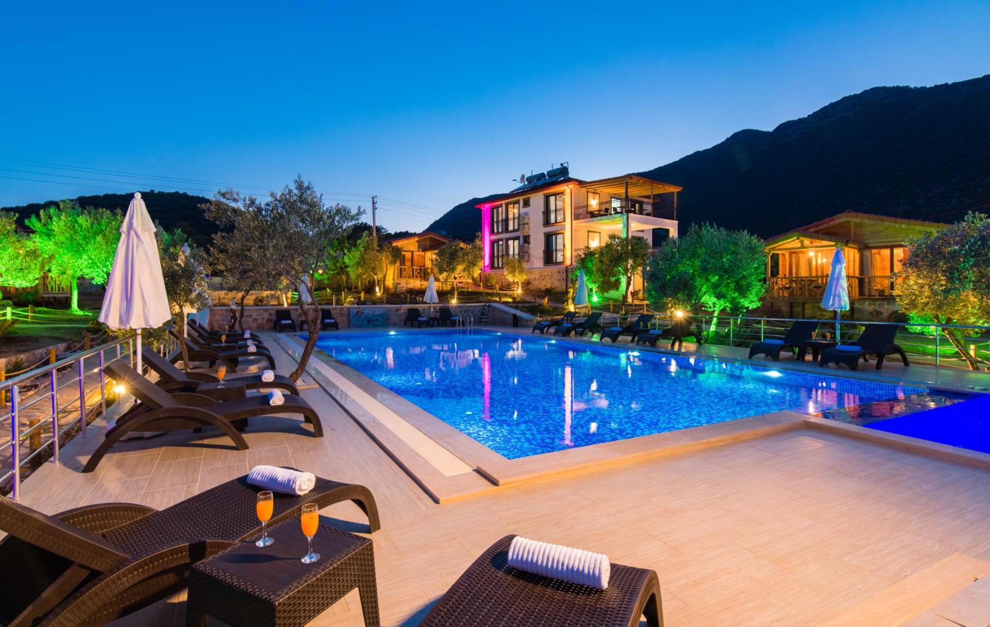 Doganin Ruhu Hotel & Bungalow Каш Екстер'єр фото
