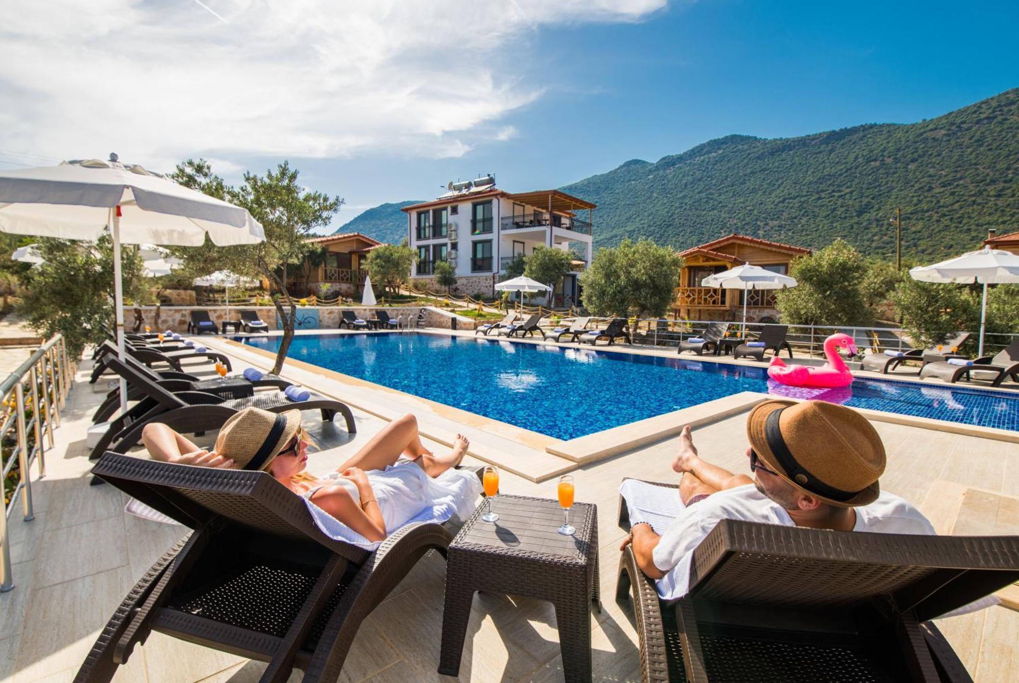 Doganin Ruhu Hotel & Bungalow Каш Екстер'єр фото