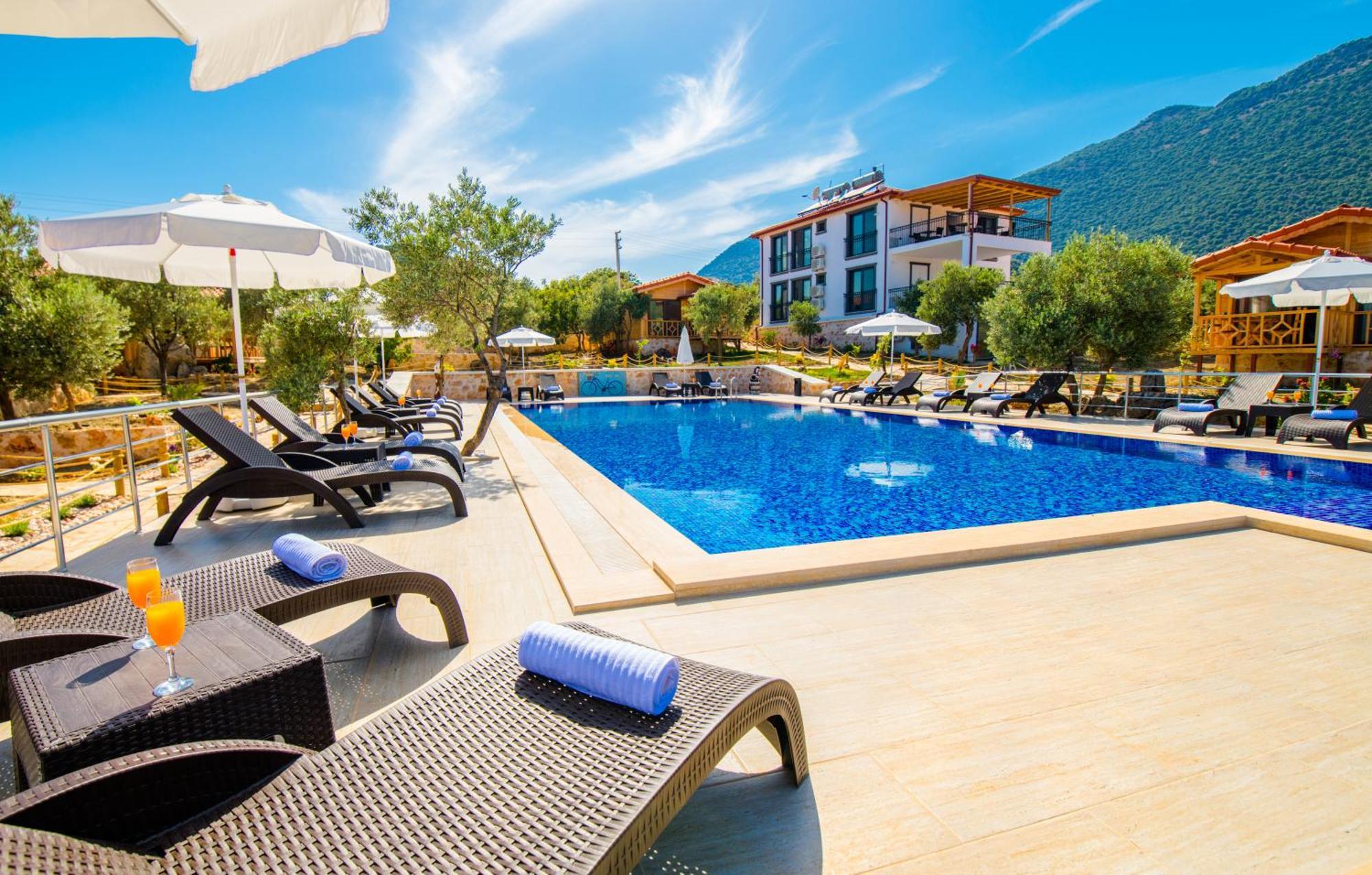 Doganin Ruhu Hotel & Bungalow Каш Екстер'єр фото