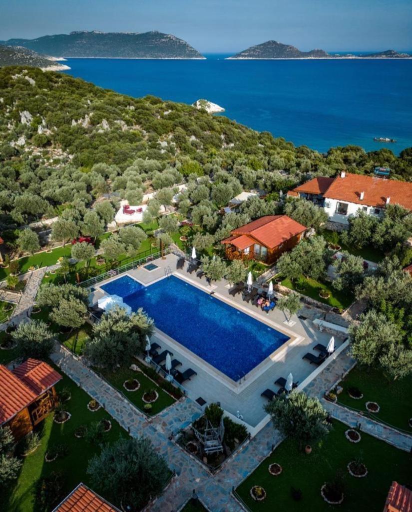 Doganin Ruhu Hotel & Bungalow Каш Екстер'єр фото